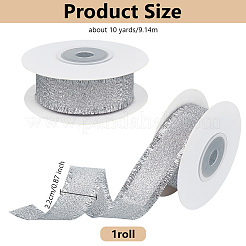 Полиэстеровые ленты длиной 10 м с бахромой по краю. OCOR-WH0070-120A