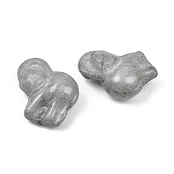 Чешские прессованные стеклянные бусины GLAA-I061-14