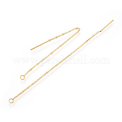 Фурнитура для сережек-гвоздиков из нержавеющей стали 304&nbsp;LS-X-STAS-S070-G