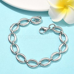 Gliederkettenarmbänder aus 304 Edelstahl für Damen&nbsp;BJEW-B169-04A-P