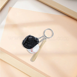 1шт брелок из искусственной кожи AJEW-CL0001-08A