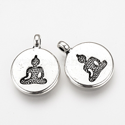 Сплавочные подвески тибетского стиля&nbsp;LS-TIBEP-Q078-28AS-NR