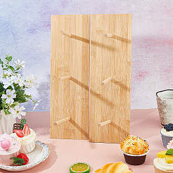 Présentoir à beignets en bois&nbsp;DJEW-WH0063-54