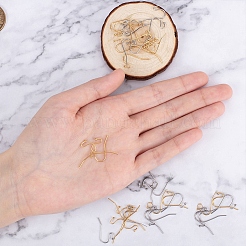 Крючки для сережек из нержавеющей стали 304&nbsp;STAS-UN0002-06