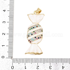 Латунные микро проложить кубического циркония подвески&nbsp;KK-C162-007G