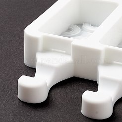 Пищевые силиконовые Молды для мороженого прямоугольной Молды «сделай сам»&nbsp;LS-DIY-D062-01B