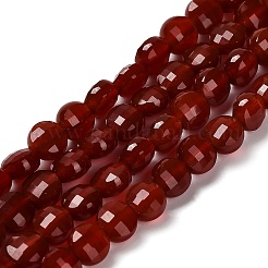 Натуральные нити сердолика (крашенные и нагретые) G-C179-A6mm-24