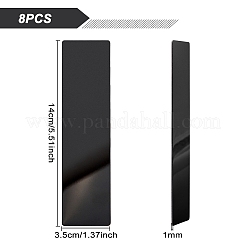 Leere Edelstahlplatten&nbsp;DIY-BC0001-18C