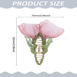 1 шт. заколки-когти из цинкового сплава и полиэстера&nbsp;PHAR-LP0004-18B