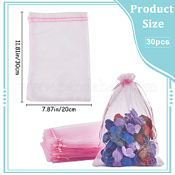30 шт. большие мешочки из органзы&nbsp;OP-SP0001-03A-03