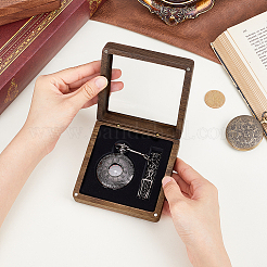 Деревянные памятные монетницы AJEW-WH0596-030B-02