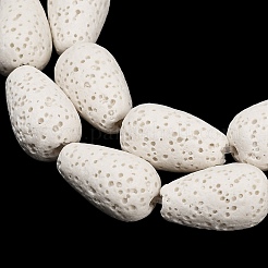 Бусы из натуральной лавы&nbsp;G-G347-03J