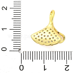 Pendentifs en laiton de style français avec micro pavé de zircones cubiques&nbsp;KK-A232-05A-G