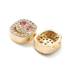 Латунные микро проложить кубического циркония бусы&nbsp;KK-M241-01