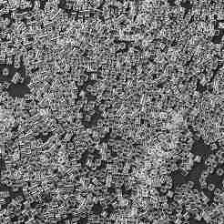 Стеклянные бусины прозрачных цветов SEED-H003-05D