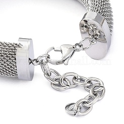304 Edelstahlarmband für Damen&nbsp;BJEW-U009-04P-01