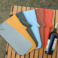 Сумка для бутылки вина из искусственной кожи AJEW-WH20033-062A