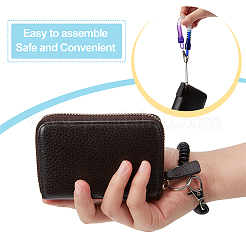 15шт 13-х стильный пластиковый спиральный выдвижной пружинный брелок&nbsp;KEYC-CP0001-02