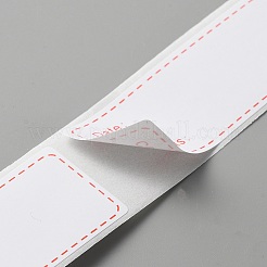 Прямоугольная дата пустые наклейки DIY-WH0349-22A