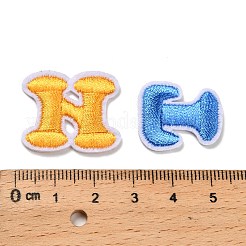 Буква a~z вышивается нитками на ткани/пришивается на заплатки PATC-K001-01