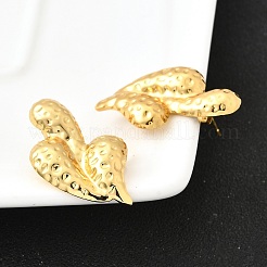 Серьги-гвоздики из нержавеющей стали 304&nbsp;EJEW-P312-04A-G