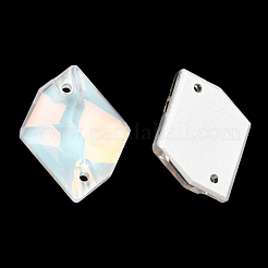 Мокко(мк) неправильный ромб пришить по стразам RGLA-G019-01E