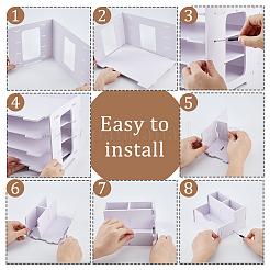 Однослойные держатели для папок из ПВХ&nbsp;ODIS-WH0078-67