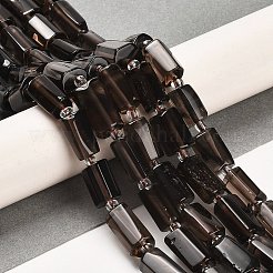 Натуральные ледяные обсидиановые бусинки G-G068-A09-01