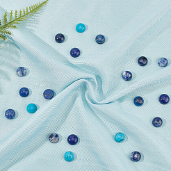 Кабошоны из натуральных и синтетических драгоценных камней G-PH0001-75