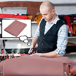 1 ярд ткани из ПВХ с рисунком личи AJEW-NB0006-64A