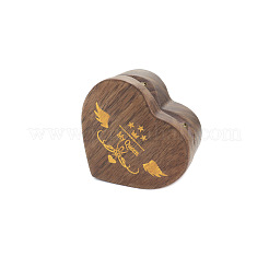Herz Holz Paar Ring Aufbewahrungsbox&nbsp;PW-WG97544-01