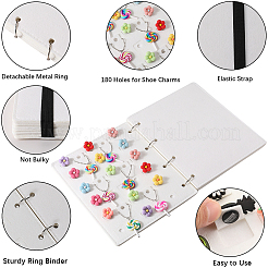 4 страница войлочных подвесок для обуви AJEW-WH0513-04A