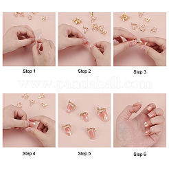 Латунные накладные ногти кольца MRMJ-AR0001-28G