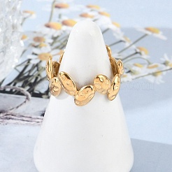 Кольца-манжеты из нержавеющей стали 304 для женщин&nbsp;RJEW-A056-02G