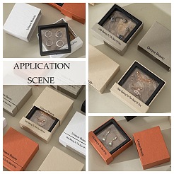 Scatole di cartone regalo per gioielli in carta&nbsp;OBOX-G016-B03