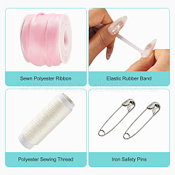 Kits de fabrication d'élastiques à cheveux à faire soi-même&nbsp;DIY-TA0015-81F