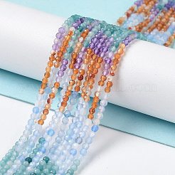 Природный агат бисер нитей G-P514-A05-01