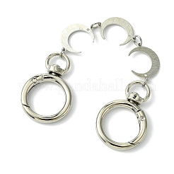 Латунные тройные лунные цепи-удлинители для сумок FIND-JF00147-01