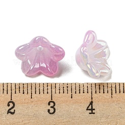 Переливающиеся акриловые шапочки для бусин OACR-C021-08G