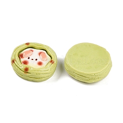 Кабошоны из непрозрачной смолы с мультяшным рисунком RESI-N039-129C