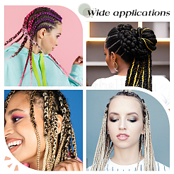 12 стиль крючки для дредлоков из цинкового сплава и нержавеющей стали AJEW-GO0001-59