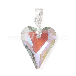 Гальванические подвески из прозрачного стекла&nbsp;PALLOY-JF05156-02