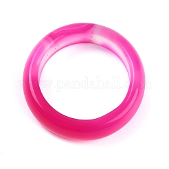 Anelli da dito in agata naturale tinta e riscaldata per donna&nbsp;RJEW-Z075-02S