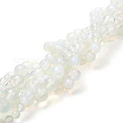 3 filo 3 fili di perline opalite di 1 dimensioni&nbsp;G-FS0001-05