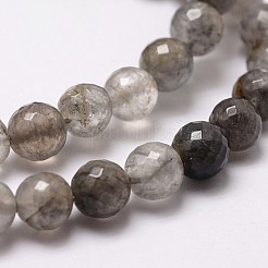 Природного кварца облако нитей бисера&nbsp;G-G736-21-6mm