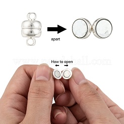 Латунные магнитные застежки с петлями KK-MC020-NF