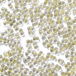 Светящиеся стеклянные бусины&nbsp;SEED-A033-07K