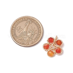 4 шт. подвески из натурального камня в 4 стилях&nbsp;PALLOY-TA00247