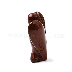 Figura de ángel de obsidiana caoba natural&nbsp;DJEW-N006-01A-23