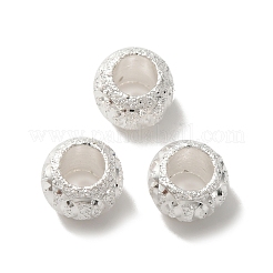 Perle di ottone con texture&nbsp;KK-O143-42S